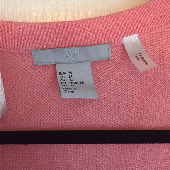 ❤️ pink knit cardigan sweater H&M brand - Picture 9 of 9